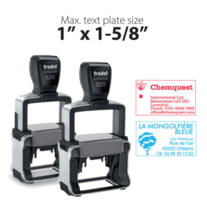Trodat Professional 5200 Self Inking Text Stamps
