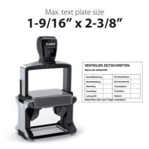 Trodat Professional 5274 Self-Inking Text Stamp